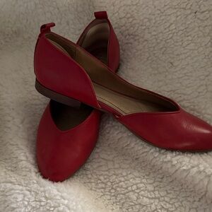 Lucca Lane Women’s Red Flat Shoes